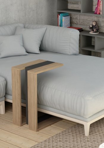 NORDVÄRK Muju sidebord, egAntracit