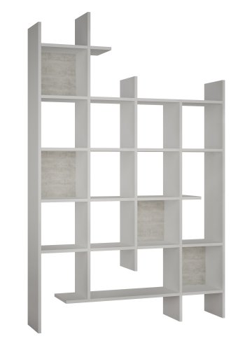 NORDVÄRK Manco bogreol, hvid