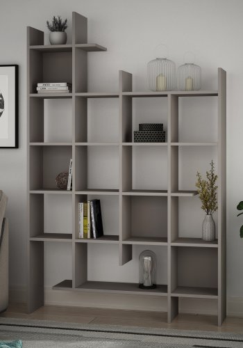 FUNZI LIVING Manco bogreol - lys mocca melamin