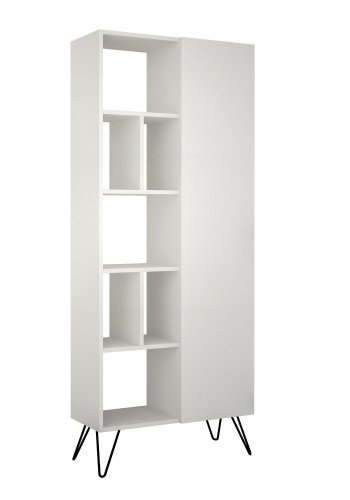 NORDVÄRK Jedda bogreol, hvid