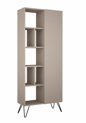 NORDVÄRK Jedda bogreol, lys mokka