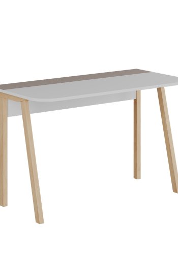 NORDVÄRK Luton arbejdsbord, lys mokkahvid