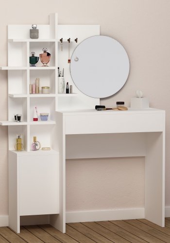 NORDVRK Mup MakeUp Bord, Hvid