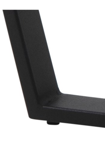 ACT NORDIC Amble rund sofabord - sort melamin og metal (77)