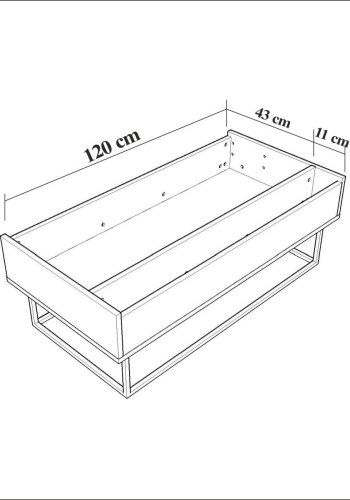 NORDVÄRK Est sofabord, valndSort