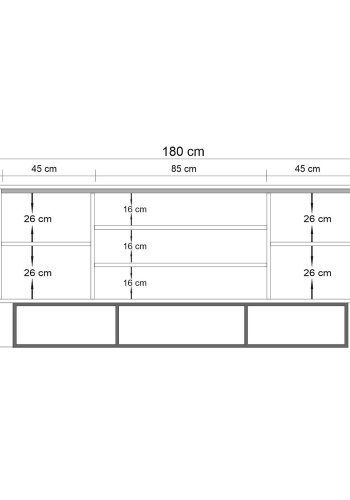 NORDVÄRK Quantum Console, Atlantic PineSort