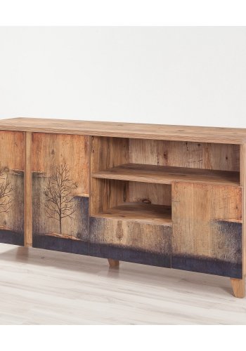NORDVÄRK Marina TV Stand, Atlantic Pine