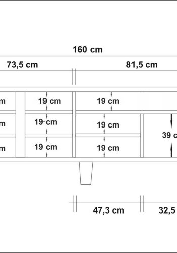 NORDVÄRK Marina TV Stand, Atlantic Pine