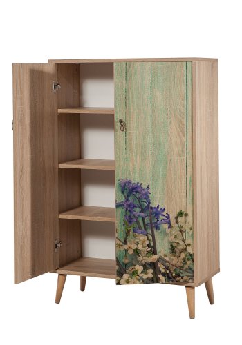 NORDVÄRK Multibox Multifunktionsskab, Sonoma Eg