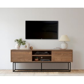 NORDVÄRK Rodez TV Stand, WalnutSort