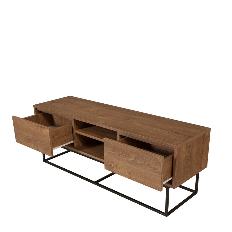 NORDVÄRK Rodez TV Stand, WalnutSort