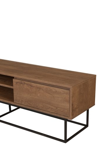 NORDVÄRK Rodez TV Stand, WalnutSort