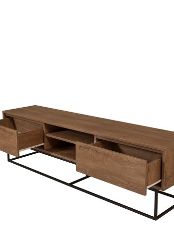 NORDVÄRK Rodez TV Stand, WalnutSort
