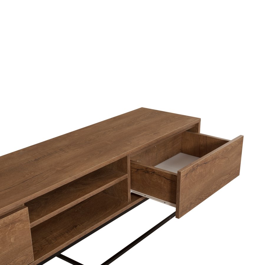NORDVÄRK Rodez TV Stand, WalnutSort