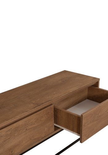 NORDVÄRK Milo TV Stand, WalnutSort