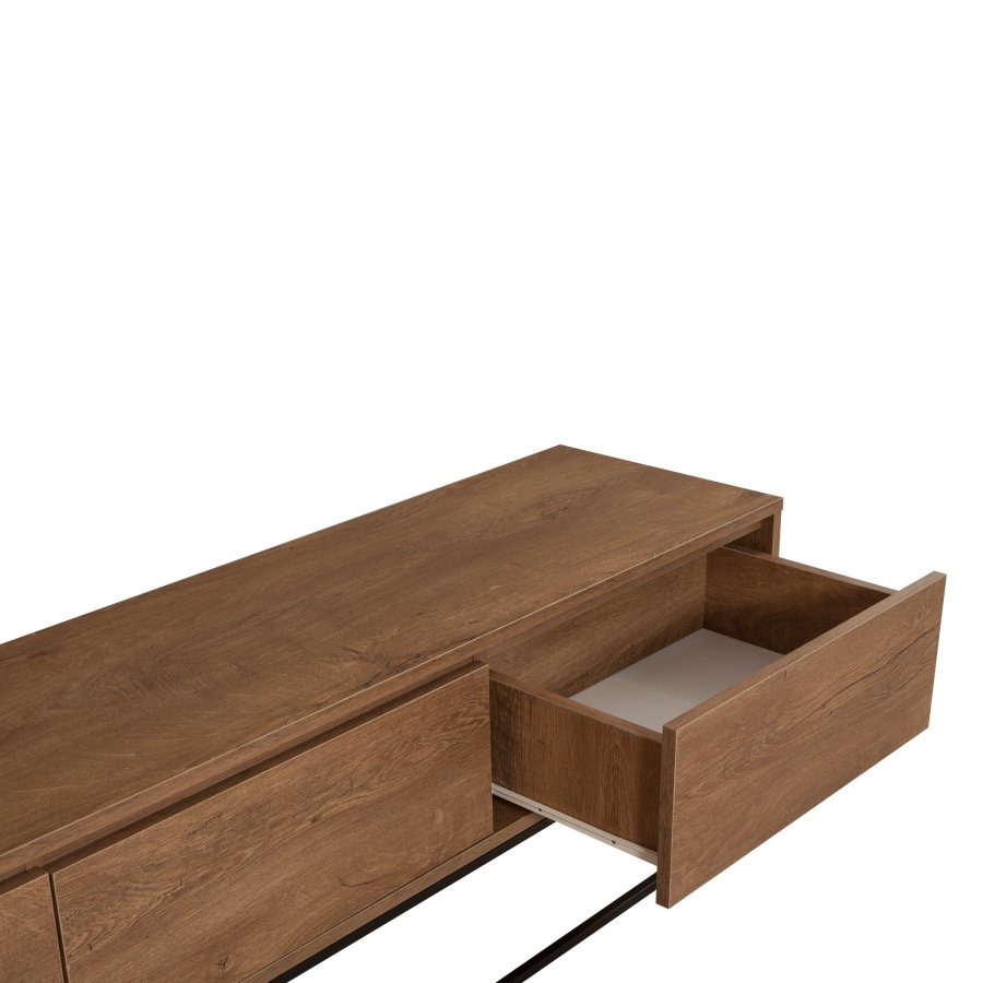 NORDVÄRK Milo TV Stand, WalnutSort