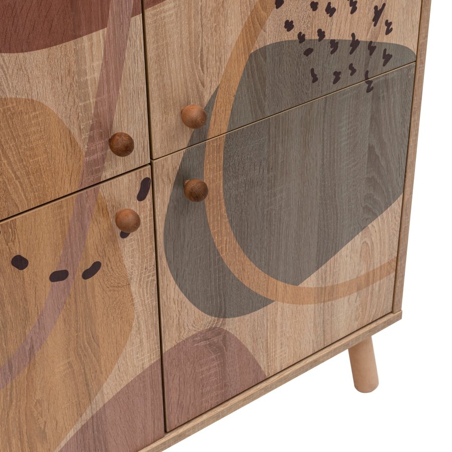 NORDVÄRK Multilüx multifunktionsskab, multifarvet