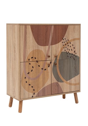 NORDVÄRK Multilüx multifunktionsskab, multifarvet