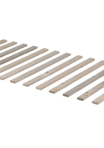 WOOOD lamelbund, 14 stk. lameller, inkl. skruer - natur nletr (90x200)