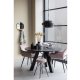 WOOOD Rhonda spisebord, rund - sort eg (129)