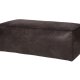 BEPUREHOME Rodeo puf - sort stof (120x60)