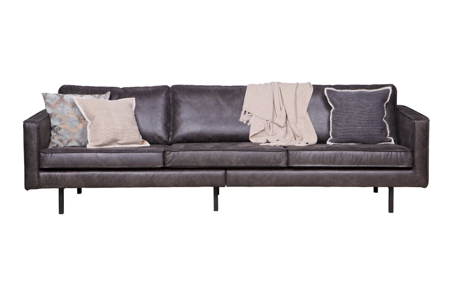 BEPUREHOME Rodeo 3 pers. sofa - sort stof