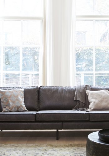 BEPUREHOME Rodeo 3 pers. sofa - sort stof