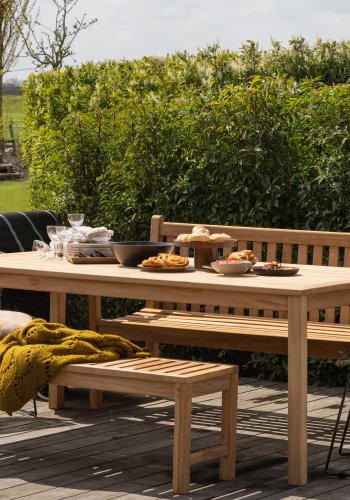 WOOOD Wings spisebordsstol - natur polyesterrattan og sort stl