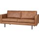 BEPUREHOME Rodeo 2,5 pers. sofa - cognac stof