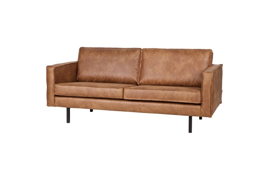 BEPUREHOME Rodeo 2,5 pers. sofa - cognac stof
