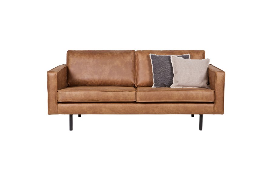 BEPUREHOME Rodeo 2,5 pers. sofa - cognac stof