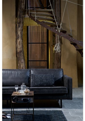 BEPUREHOME Rodeo 2,5 pers. sofa - sort stof