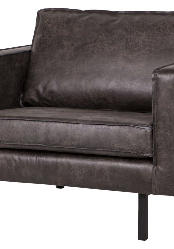 BEPUREHOME Rodeo lnestol - sort stof