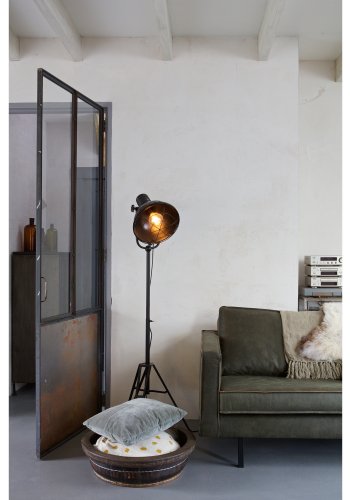 BEPUREHOME Rodeo 3 pers. sofa - army grn stof