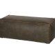 BEPUREHOME Rodeo puf - army grn stof (120x60)