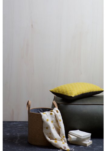 BEPUREHOME Rodeo puf - army grn stof (120x60)