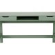 WOOOD Nikki skrivebord, m. 1 rum og 2 skuffer - jade grn fyrretr (140x62)