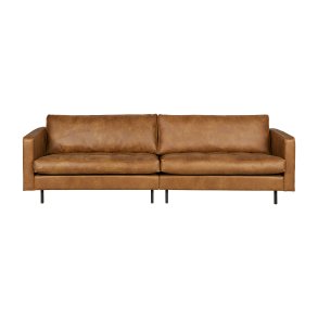 BEPUREHOME Rodeo 3 pers. sofa - cognac stof
