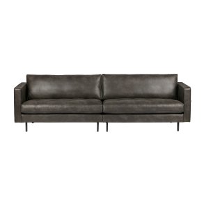 BEPUREHOME Rodeo 3 pers. sofa - sort stof