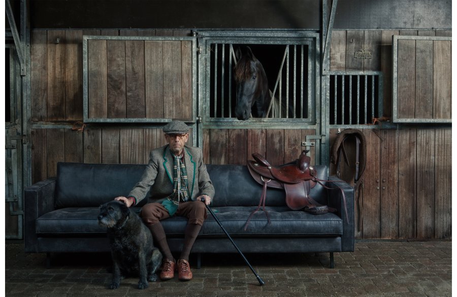 BEPUREHOME Rodeo 3 pers. sofa - sort stof