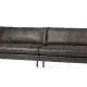 BEPUREHOME Rodeo 3 pers. sofa - sort stof