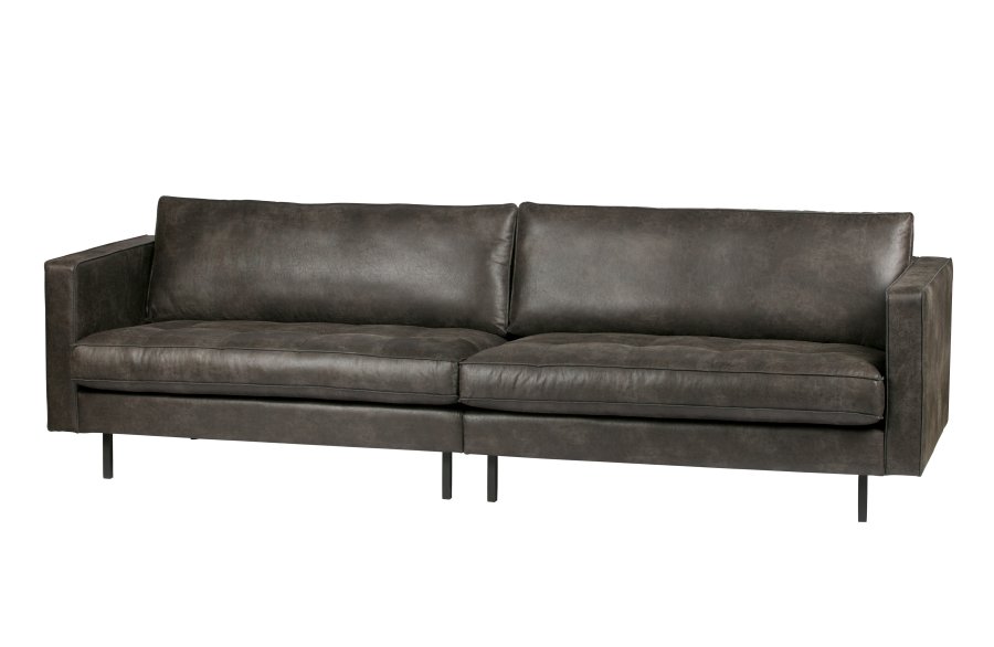 BEPUREHOME Rodeo 3 pers. sofa - sort stof