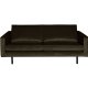 BEPUREHOME Rodeo 2,5 pers. sofa - jger mrkegrn fljl