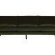 BEPUREHOME Rodeo 3 pers. sofa - jger mrkegrn fljl