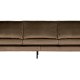 BEPUREHOME Rodeo 3 pers. sofa - taupe fljl