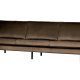 BEPUREHOME Rodeo 3 pers. sofa - taupe fljl