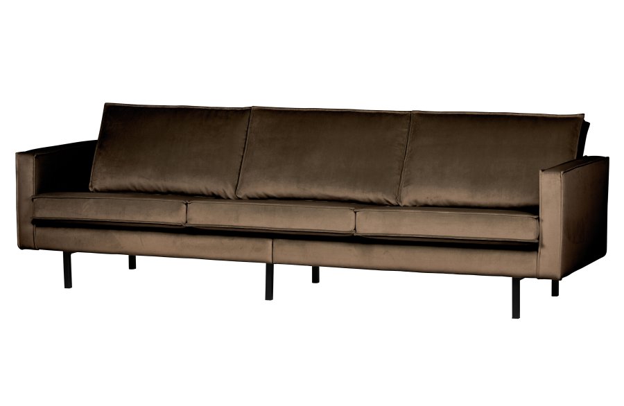 BEPUREHOME Rodeo 3 pers. sofa - taupe fljl
