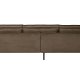 BEPUREHOME Rodeo 3 pers. sofa - taupe fljl