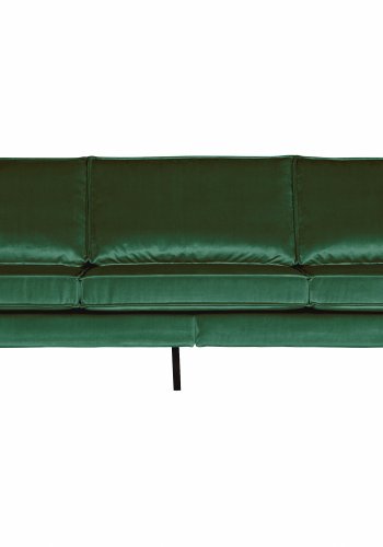 BEPUREHOME Rodeo 3 pers. sofa - skovgrn fljl