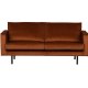 BEPUREHOME Rodeo 2,5 pers. sofa - rust fljl